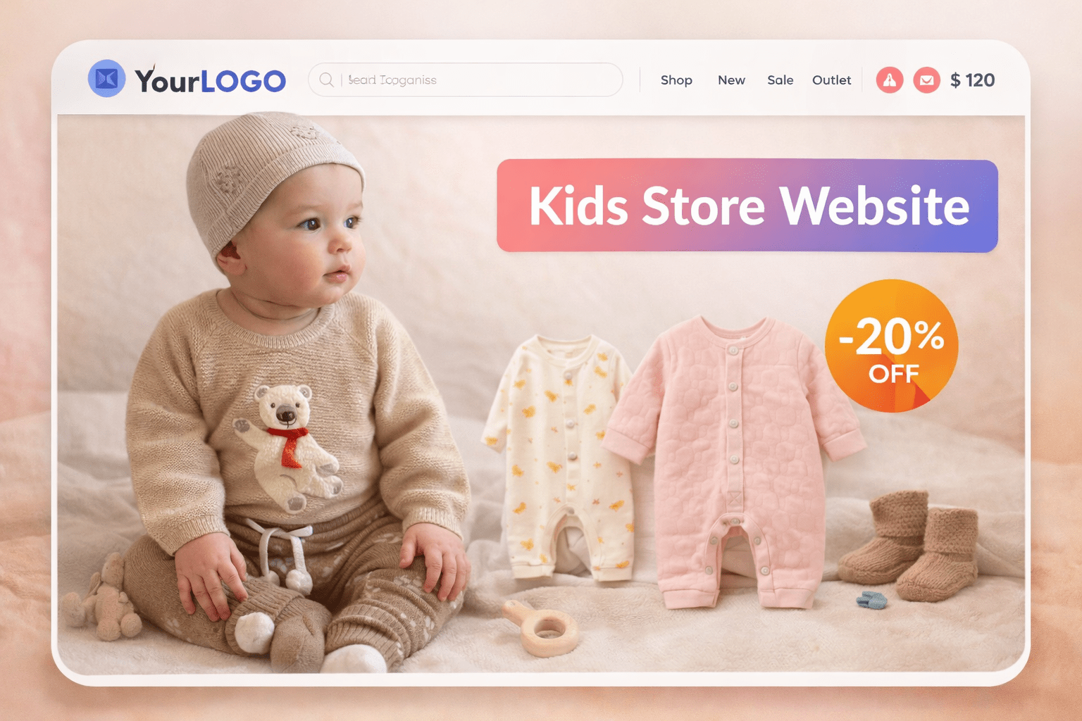 Kids & Baby Store Website Setup