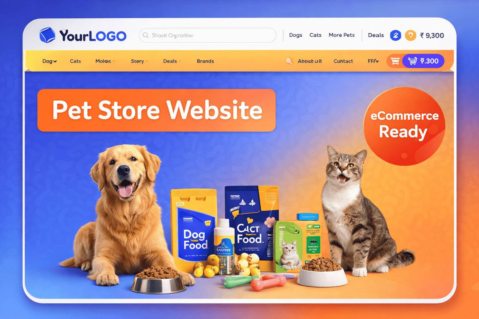 Pet Store eCommerce Website Setup